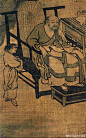 宋 佚名 《玄沙接物利生图》绢本水墨 纵101.8厘米，横45.9厘米，京都国立博物馆 藏

【作品补充】
此图描绘的禅宗公案为“玄沙接物利生”，亦称“玄沙三病”。是唐末五代玄沙师备禅师（835～908）藉如何接化盲、聋、哑三种病人之问题所拈提之机缘语句。碧岩录第八十八则（大四八·二一二下）：‘玄沙示 ​​​​...展开全文c