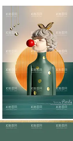 儿童卡通娃娃少女装饰画  - 源文件下载【酷图网】婴儿房,儿童房,卡通装饰画,时尚几何,抽象几何,简约抽象,抽象装饰画,涂鸦装饰画,简约涂鸦,时尚涂鸦,时尚色彩,时尚简约,时尚装饰画,简约装饰画,简约框画,手绘花草,小清新装饰画,小清新框画,小清新封面,