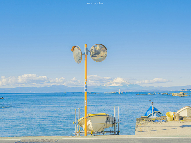镰仓的大海 风景ipad壁纸 摄影师@overwater