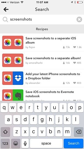 IF by IFTTT Screensh...