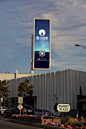 商场海报贴图模板11 灯箱LOGO效果标志PSD分层广告VI场景提案神器-淘宝网