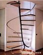 别墅复式楼楼梯装饰效果图—土拨鼠装饰设计门户