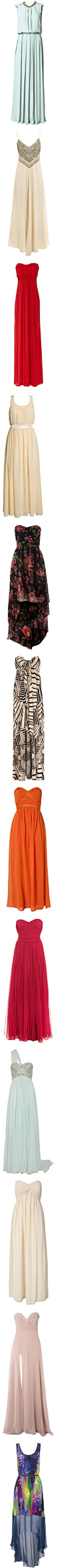 "long and high low dresses!! :)" by rbeard on Polyvore