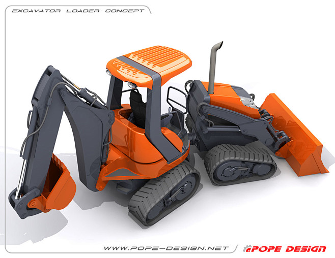 Excavator Loader Con...