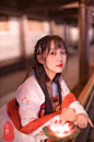 秋色寒意包不住，莲花盛开美人颜-汉服频道-我爱古装网 - 古装爱好者的家园