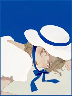 超心动！干净美好清爽日本少女头像插画 - 小红书