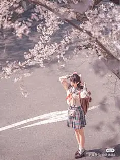 樱花, 粉, 動漫人物, 公主, 模特, 摄影, 衣服