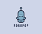 Robopop机器人博客 机器人logo 网络 抽象 卡通 博客 科技 商标设计  图标 图形 标志 logo 国外 外国 国内 品牌 设计 创意 欣赏