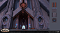 Oribos - World of Warcraft: Shadowlands, Brian Youn : I was responsible for the Oribos texture kit. The process was incredibly fun and had amazing collaboration with super talented Andrew Matthews who created amazing model.