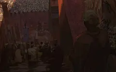 概念大师cm的画，精美的笔触表现，和光影概括能力

