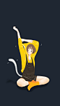 猫  少女
