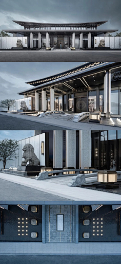 建筑景观——新中式门廊/岗亭-花瓣网|陪你做生活的设计师 | 图片
