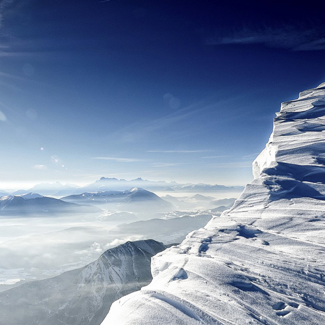 雪山风景主图背景元素设计_雪山风景主图背...