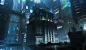 Dystopian near future, Cristian Alberto Vasquez : Cyberpunk Cityscape