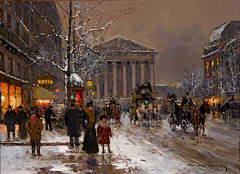 水水彩彩油油画画采集到Edouard Leon Cortes画集