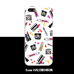 halo独家原创iphone苹果三星磨砂手机壳&lt;口红&gt;个性手绘欧美包邮 halo设计研究院 芝麻物 新款 2013