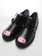 Triple-Major 小猪造型休闲鞋（黑色）-淘宝网