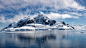 General 2560x1440 landscape lake mountains ice snow clouds winter nature