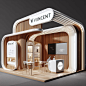 ai Exhibition  Stand Exhibition Design  booth exhibition stand 3D architecture interior design  Event