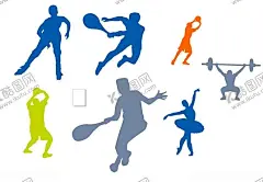 运动剪影 【酷图网】操场,体育,运动员,人物剪影,人物运动剪影,芭蕾,旱冰,跆拳道,圆盘,杂技,剪影,健身,奥运会,运动,篮球,足球,彩带,排球,棒球,滑板,滑冰,跳高,跳远,双杠,运动会,运动剪影