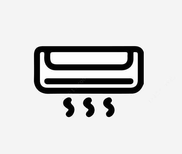 空调矢量图标png免抠素材_新图网 https://ixintu.com 空调 冷气 icon 空调图标 空调图案 黑色 矢量 家用电器 家电 ...
