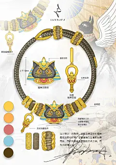 文创手绳｜古埃及文明最灿烂的女神·巴斯特☀️ - 小红书