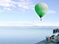 General 1600x1200 hot air balloons sea sky