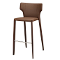 Wayne Counter Stool in Mink design by Nuevo