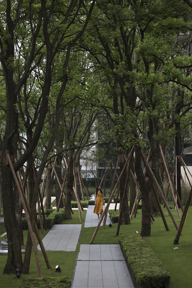 龙湖 · 尘林间 – 新加坡式的住宅景观...
