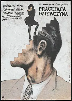 「波兰海报设计」10张令人惊叹的二十世纪电影海报 : 日识： 在20世纪50年代兴起的波兰海报派中，海报成了艺术表达的画布。而在电影诞生后，波兰海报派的艺术风格更是在电影海报设计中发挥着重要的影响力。这些充满视觉冲击力的海报用...
