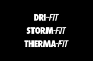 Nike Technology Logo System : Nike Technology LogosArt direction, Identity, Design—Logotypes for Nikes fabric technology systems