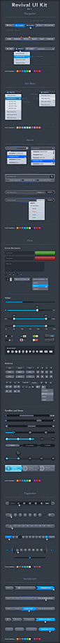 Reviavl UI Kit (Vol 1) on Behance