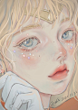 美少女战士手绘插画壁纸—gua老师—微博
