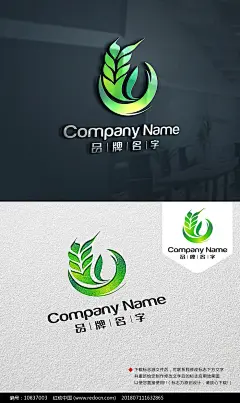 五月麦穗logo设计图片_好用logo图片素材-花瓣网