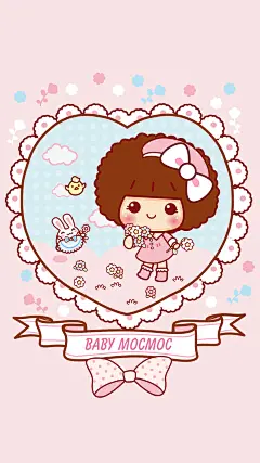 Baby Mocmoc摩丝摩丝宝宝手机壁纸05