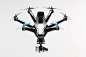 Drone  HEXO+ pour Squadrone : Hexo+ selectionné à l'Observeur du Design 2016.Squadrone Système a fait confiance à Think Think Design pour le design de son drone HEXO+ très remarqué au CES Show de Las Vegas.Depuis les premières architectures jusqu'aux prot