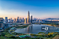 深圳湾黄昏正版图片素材