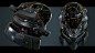 Sci-Fi Helmet, Héctor S. D'Ors : 3D real time helmet I made trying to improve my hard surface skills and find new ways to texture in Substance Painter. <br/>I've used the awesome concept from Soufiane Idrassi as a reference.<br/><a class=&a
