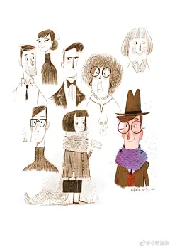 几日没有动笔，手都生疏了。明日开始恢复上课，赶紧练习一下，好不让兔儿们失望#小新插画# ​​​​