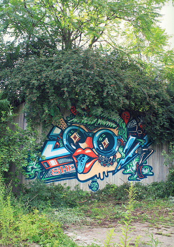 文化  photoshop appreciation插画_墙绘casper_zhang同采自brushes8