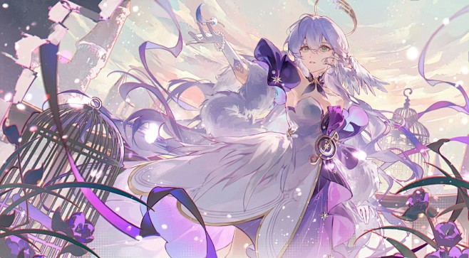 知更鸟同人图_2_Elysia_来自小红...
