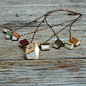 Fancy - Spring Library Book Necklace