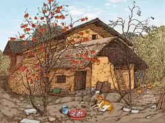 之一插画笔记|田恭—致我们回不去的故乡 - 小红书