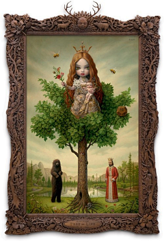 Fish-G采集到【插画师】Mark Ryden