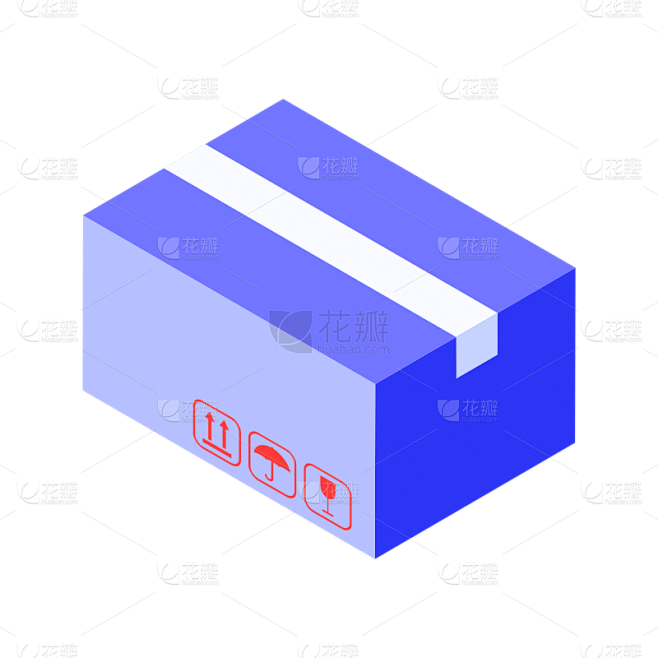 icon-双十一购物ICON-快递盒