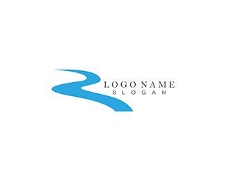 河流logo设计