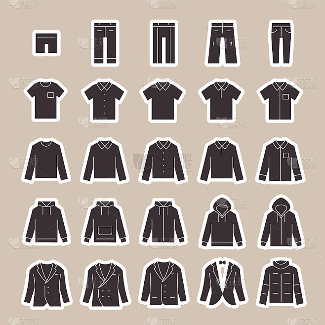 Clothing 25 Icon Set图片_其他图片图片素材-花瓣网