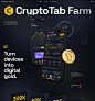 bitcoin dashboard Ecommerce game design  mobile Platform WALLET crypto finance trading