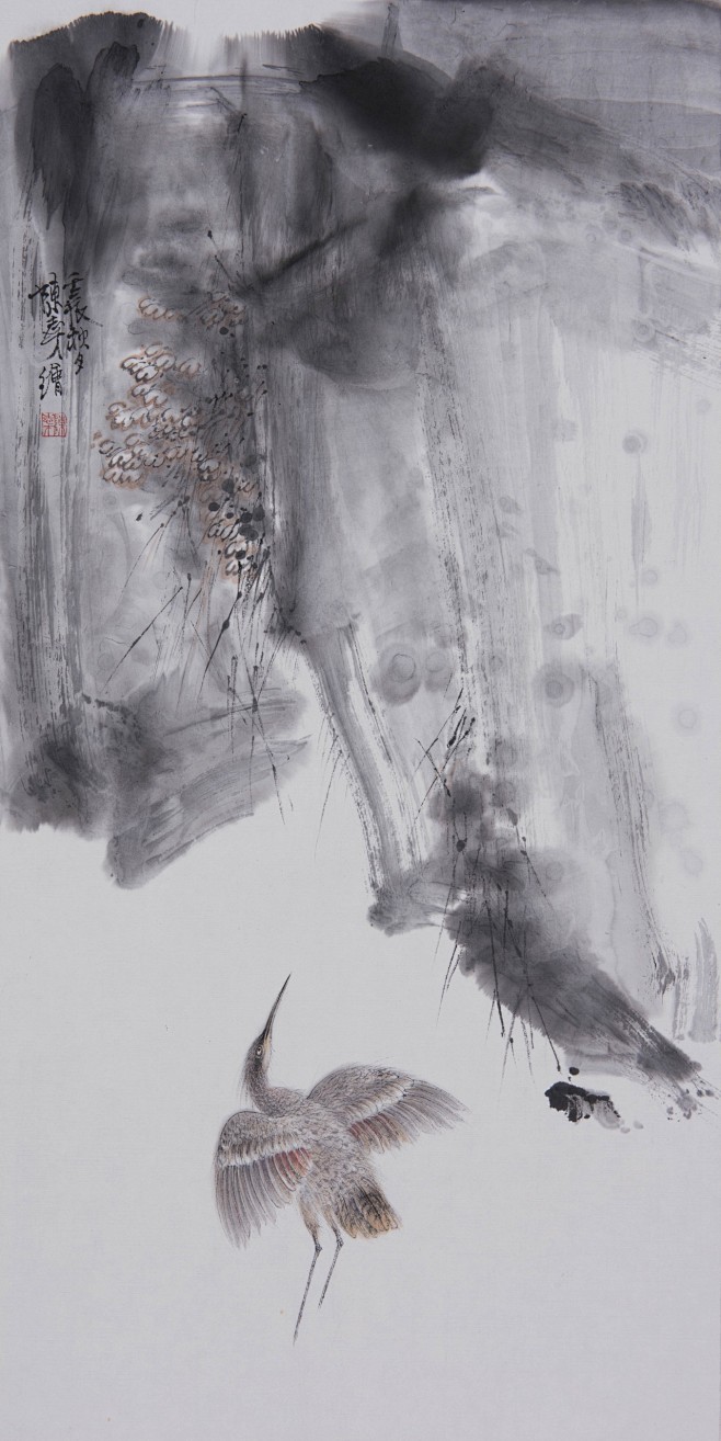 陈志才1964年生于成都现为四川东方绘画艺术院专业画家成都工笔画院