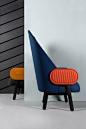 Moon is a minimal chair created by Paris-based designer Charles Kalpakian.